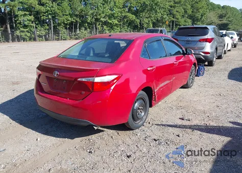 2015 Toyota Corolla S Plus из США, поврежденный, VIN 5YFBURHE8FP353456